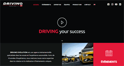 Desktop Screenshot of driving-evolution.com