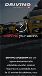Mobile Screenshot of driving-evolution.com